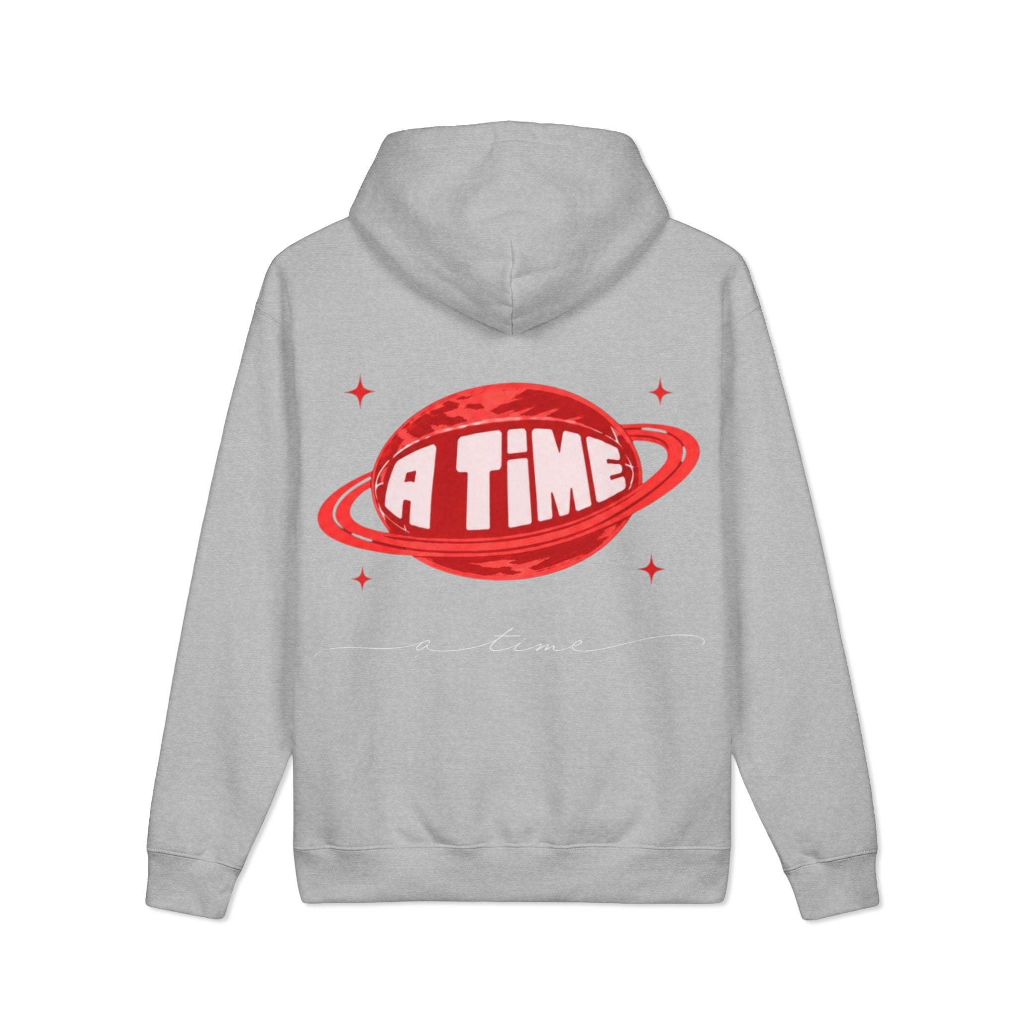 Atime hoodie red logo