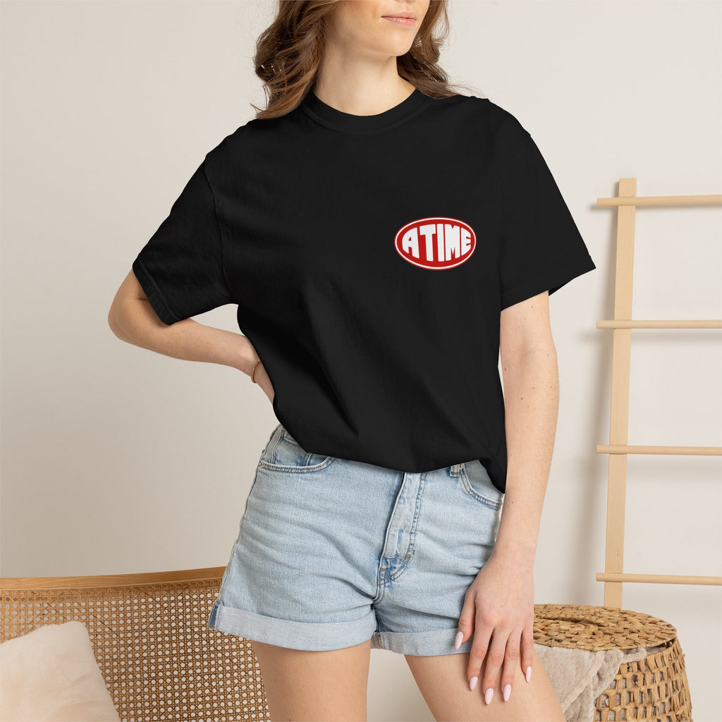 Atime tee red logo