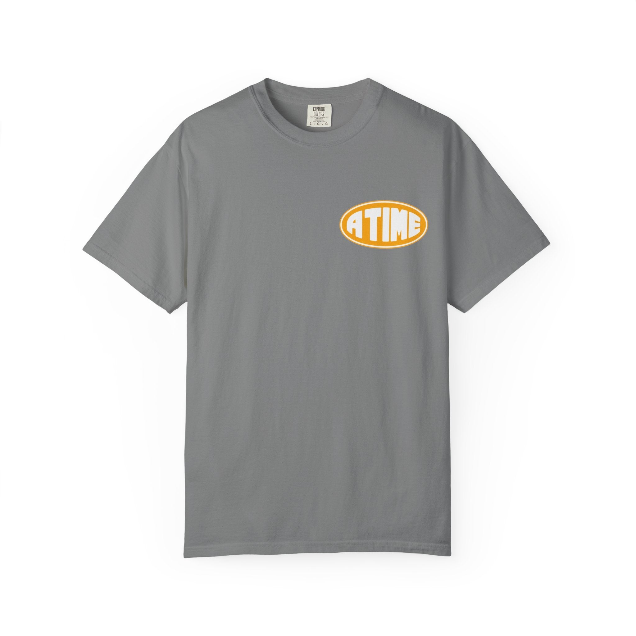 Atime tee yellow logo