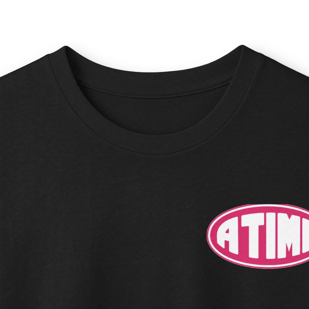 Atime long sleeve pink logo