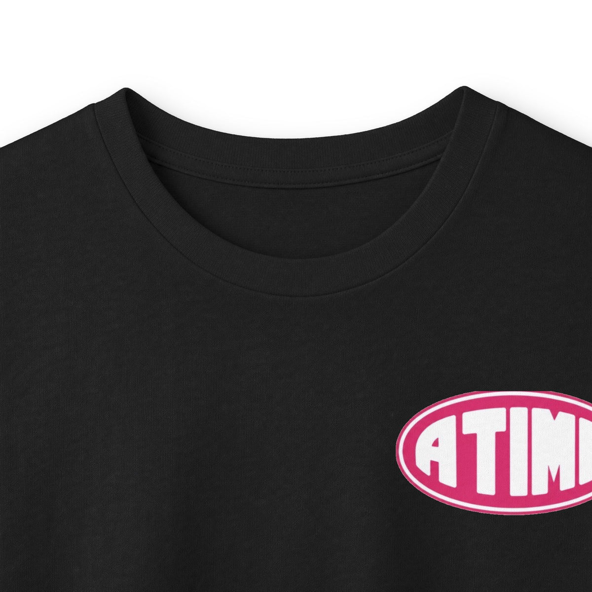 Atime long sleeve pink logo