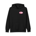Atime hoodie pink logo