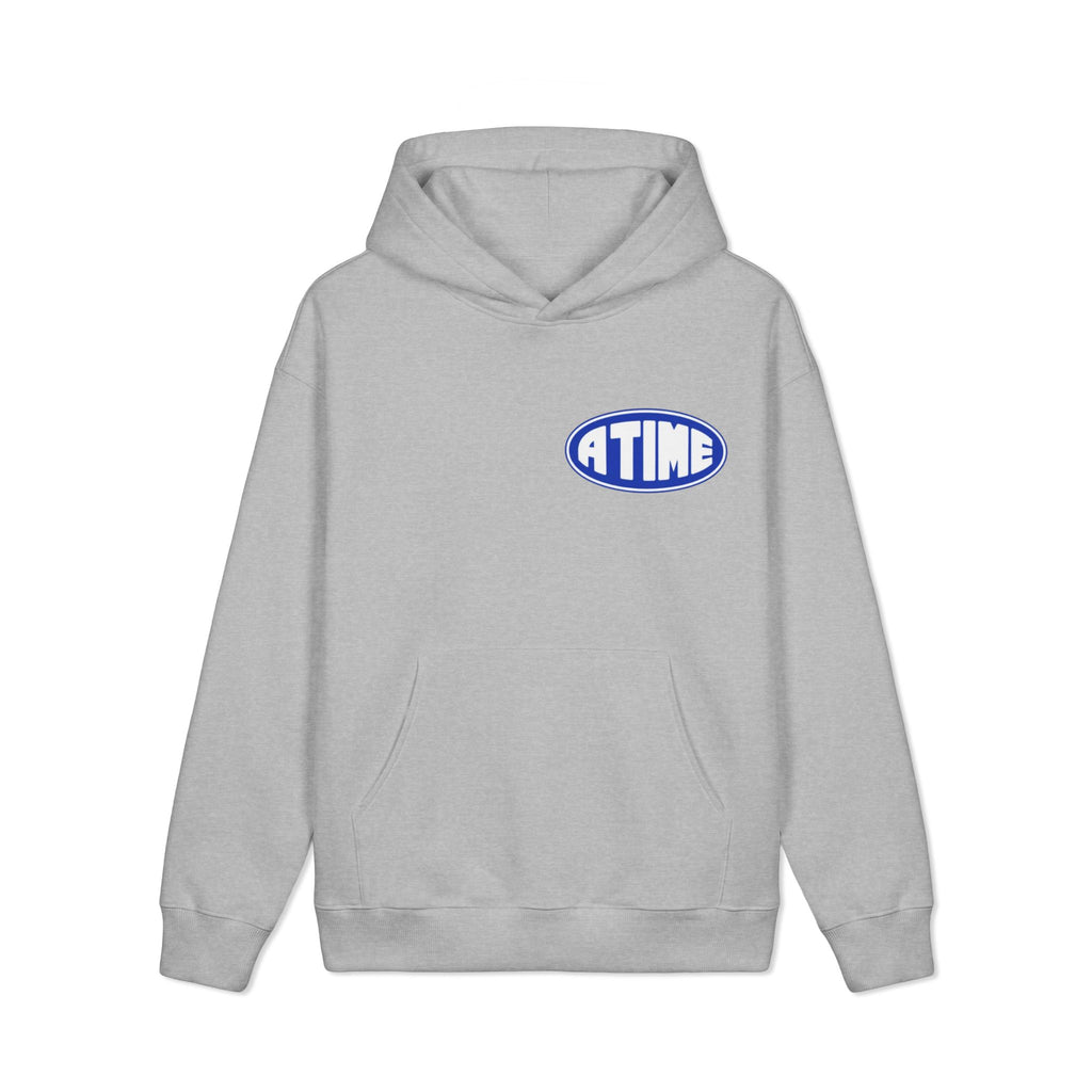 Atime hoodie blue logo