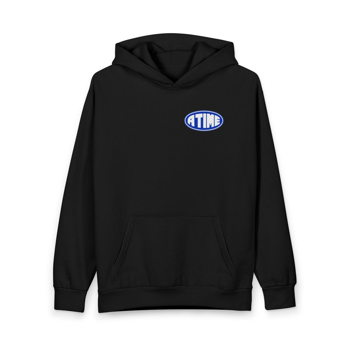 Atime hoodie blue logo