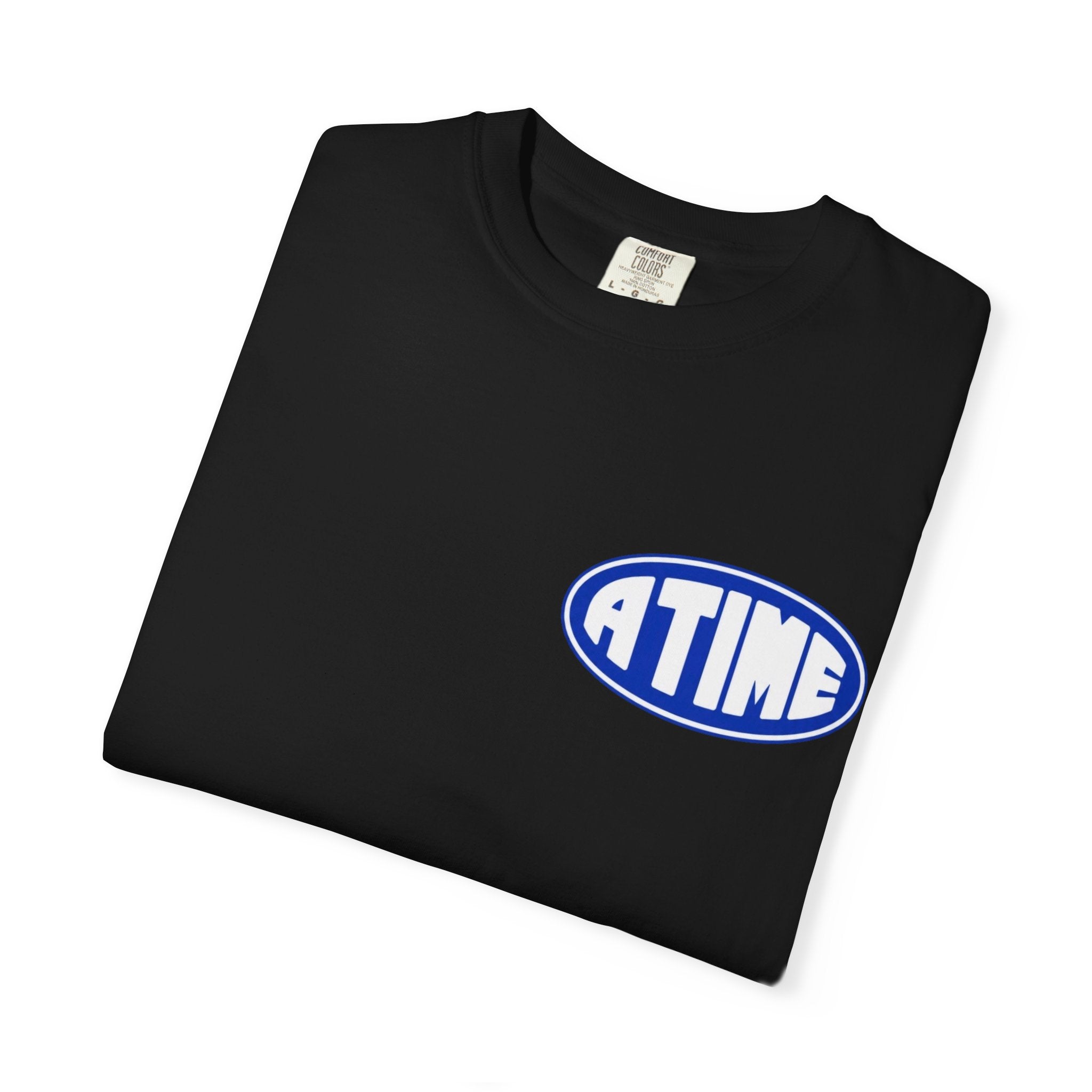 A time tee blue logo