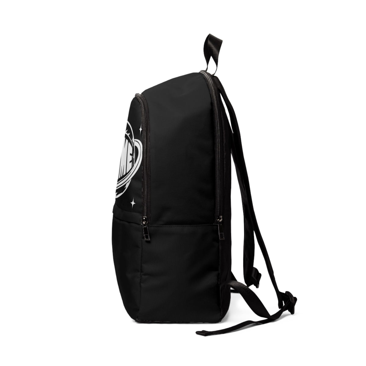 Atime backpack white logo