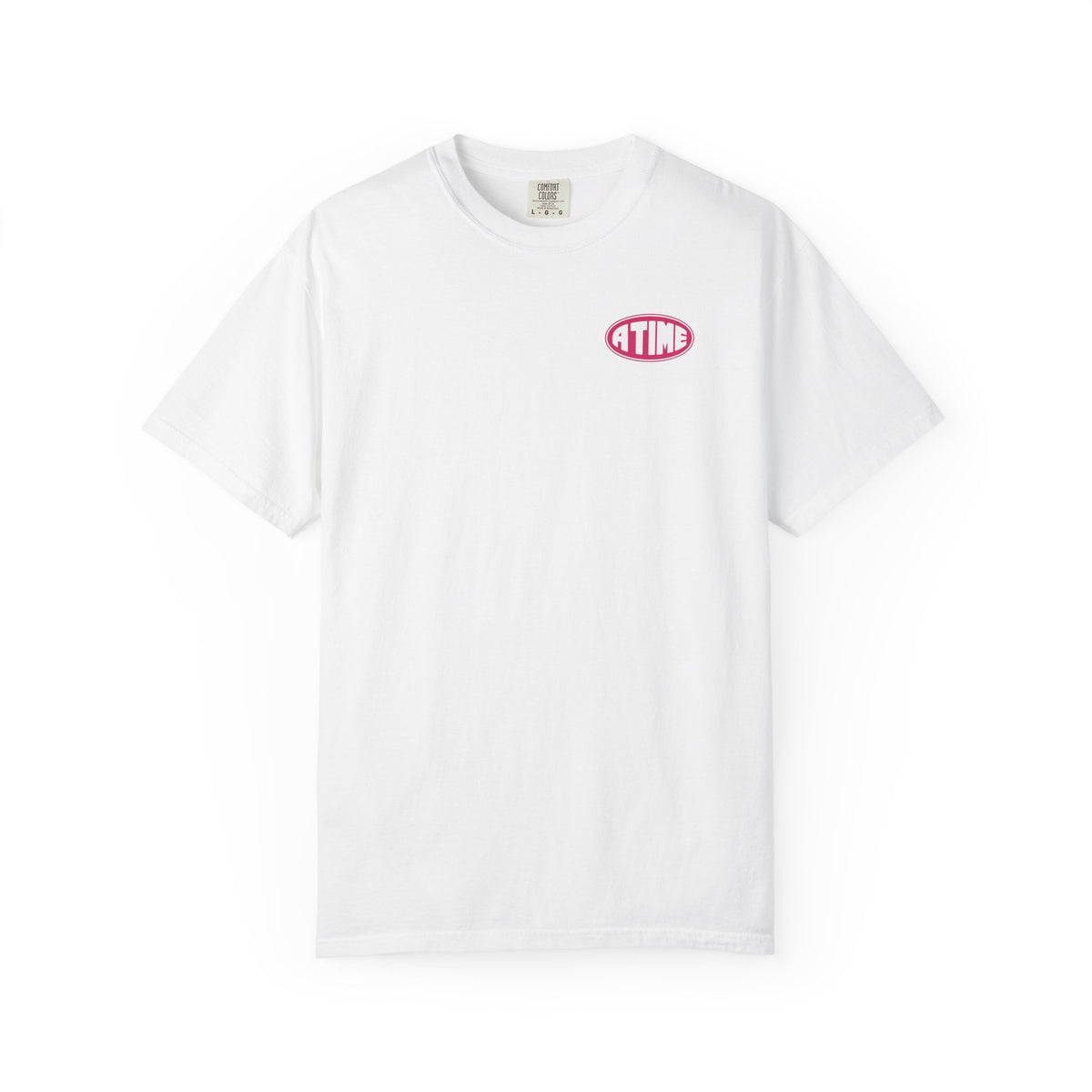 Atime tee pink logo