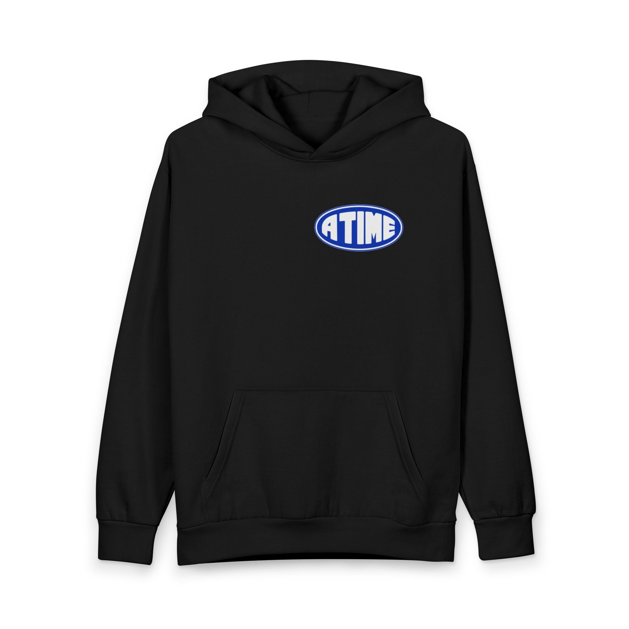 Atime hoodie blue logo