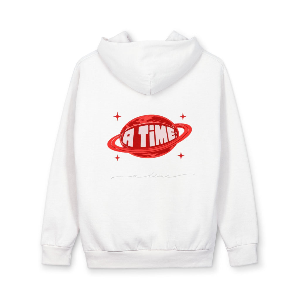 Atime hoodie red logo