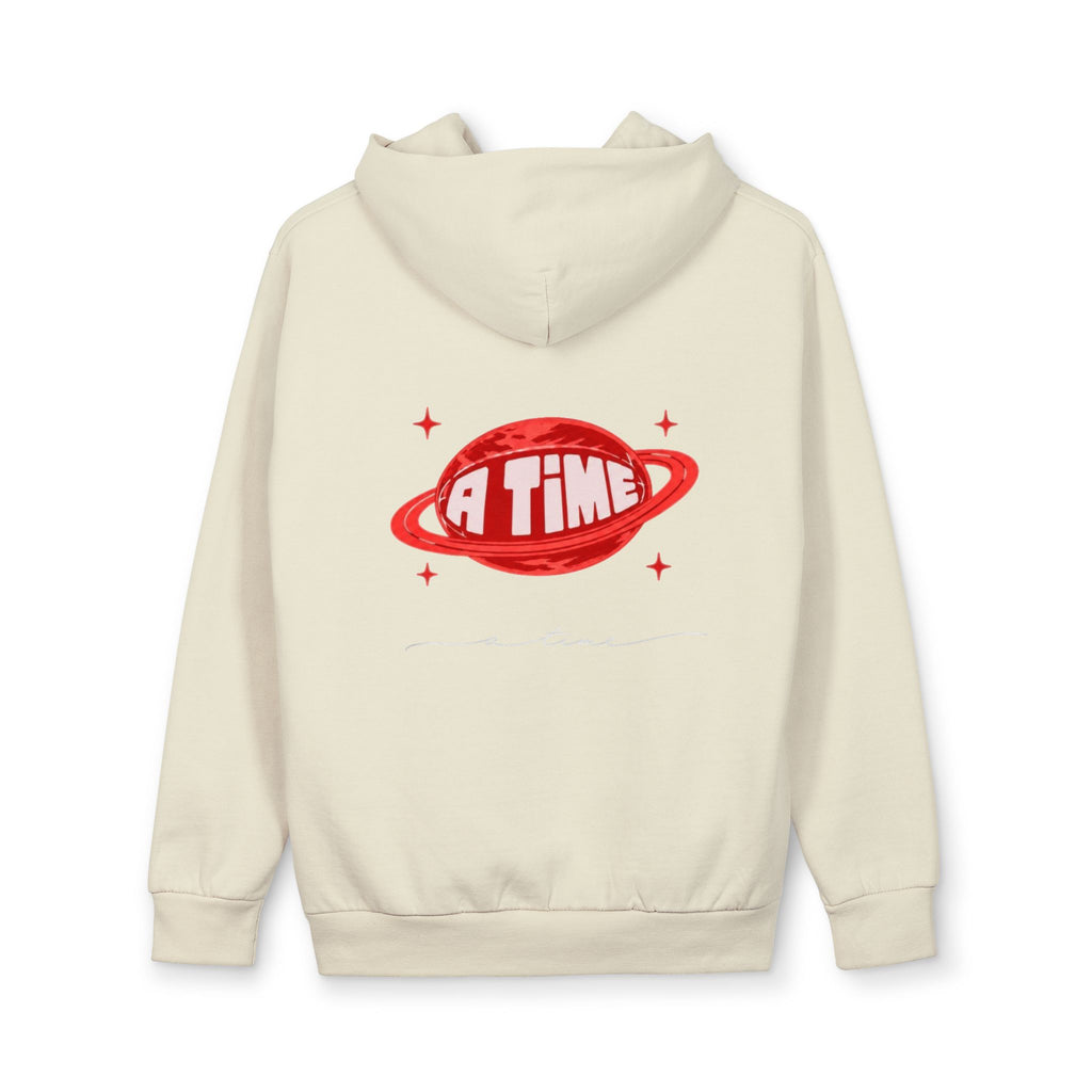 Atime hoodie red logo