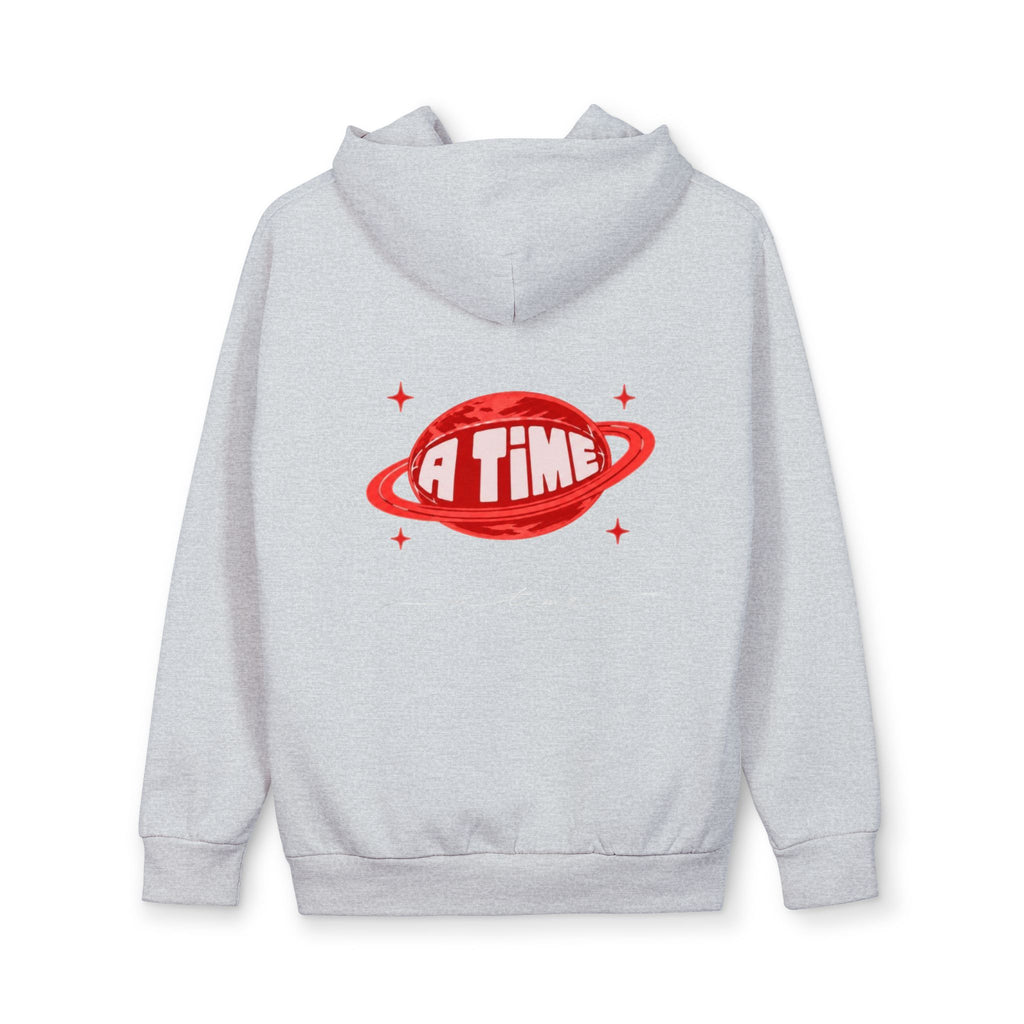 Atime hoodie red logo