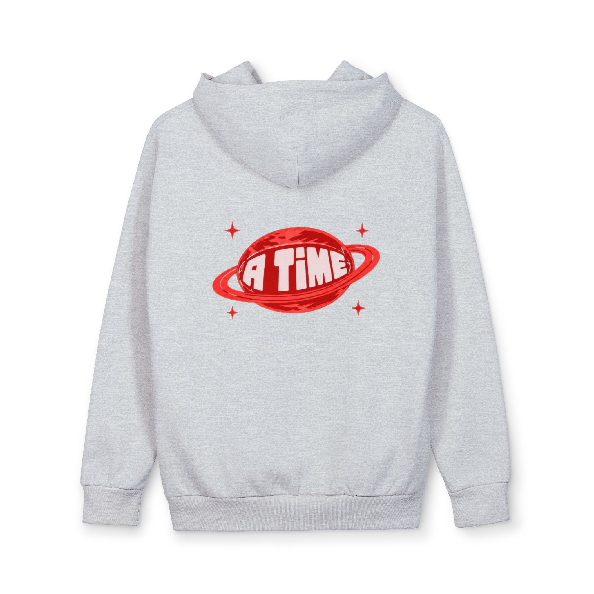 Atime hoodie red logo