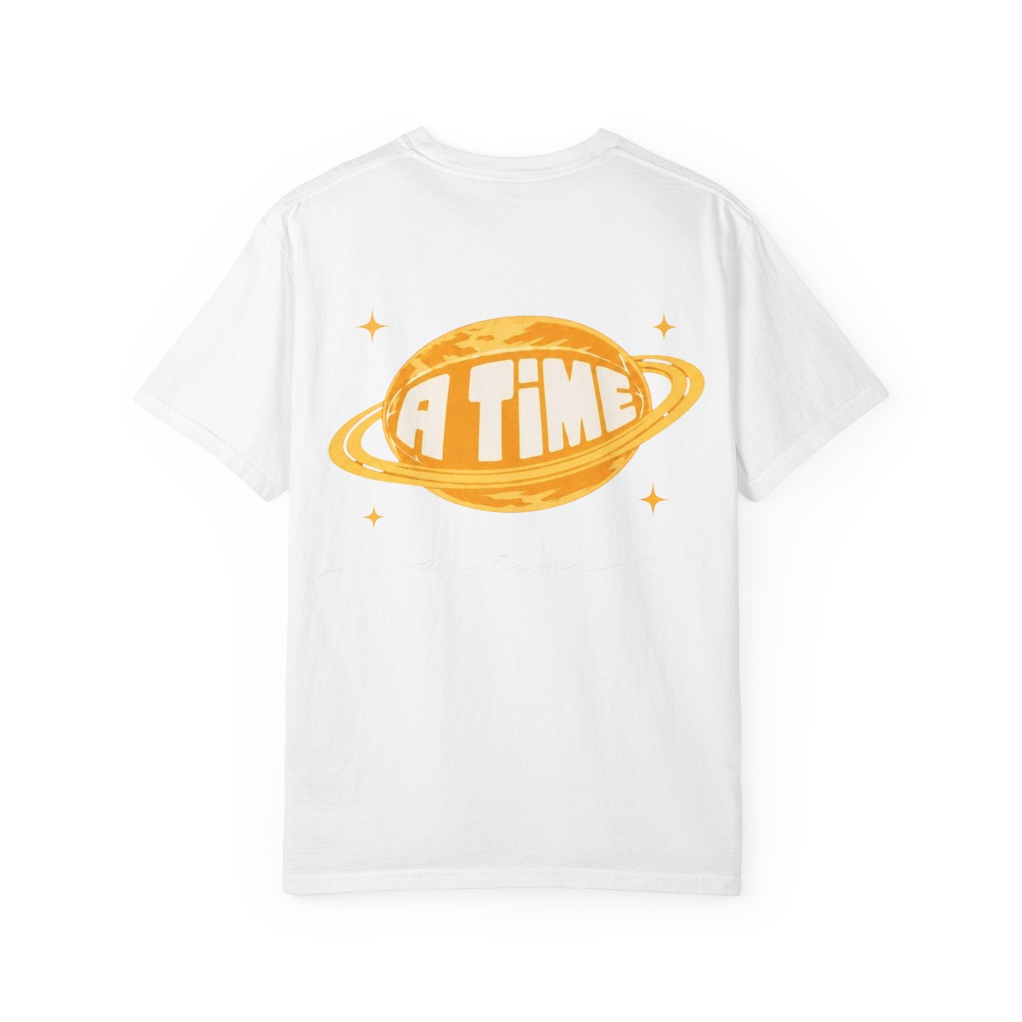 Atime tee yellow logo