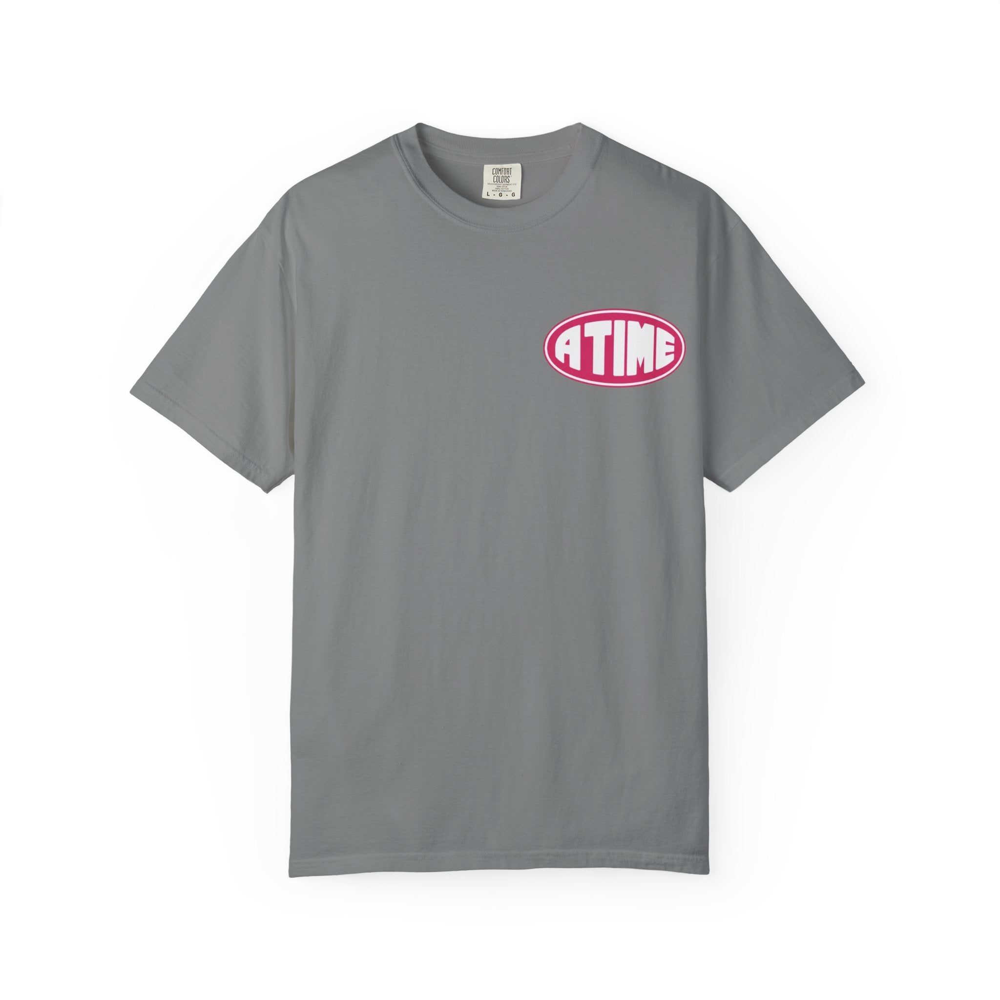 Atime tee pink logo