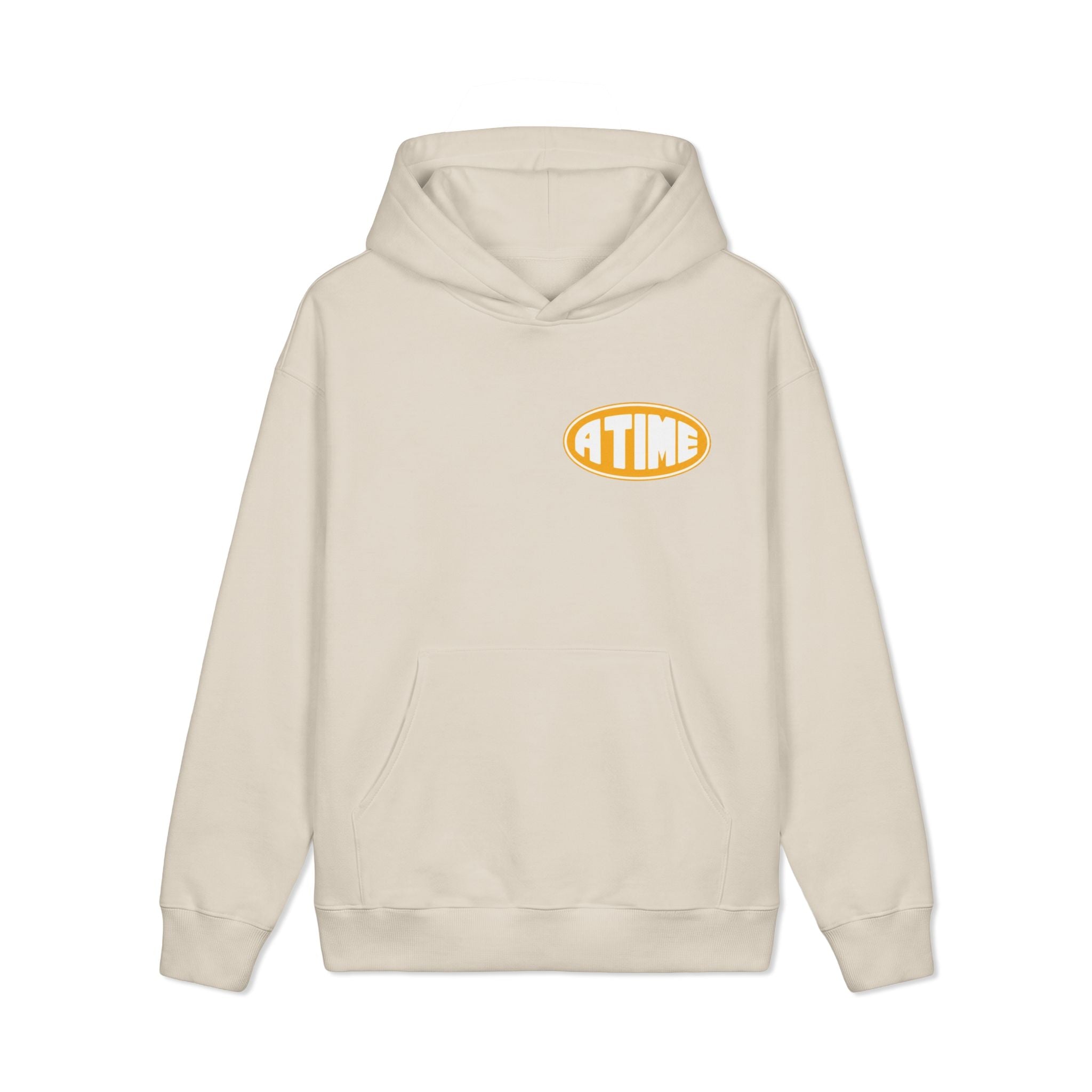 Atime hoodie yellow logo