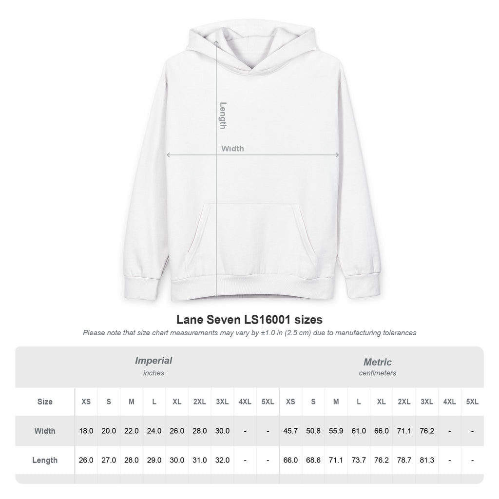 Atime hoodie white logo