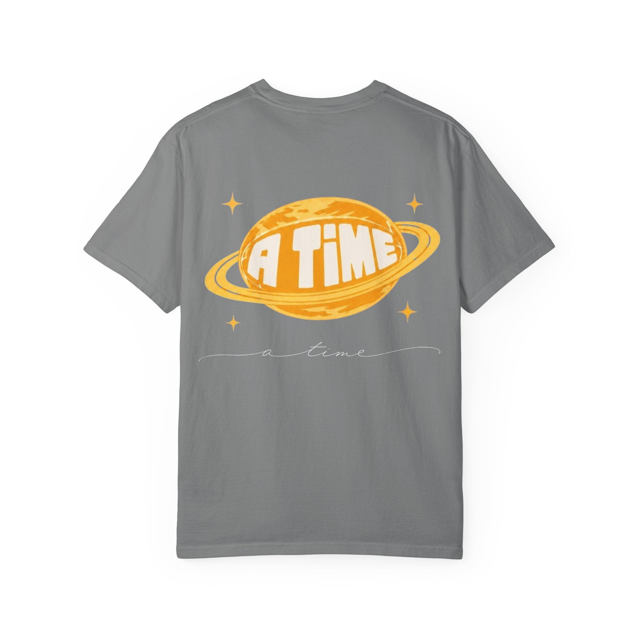 Atime tee yellow logo