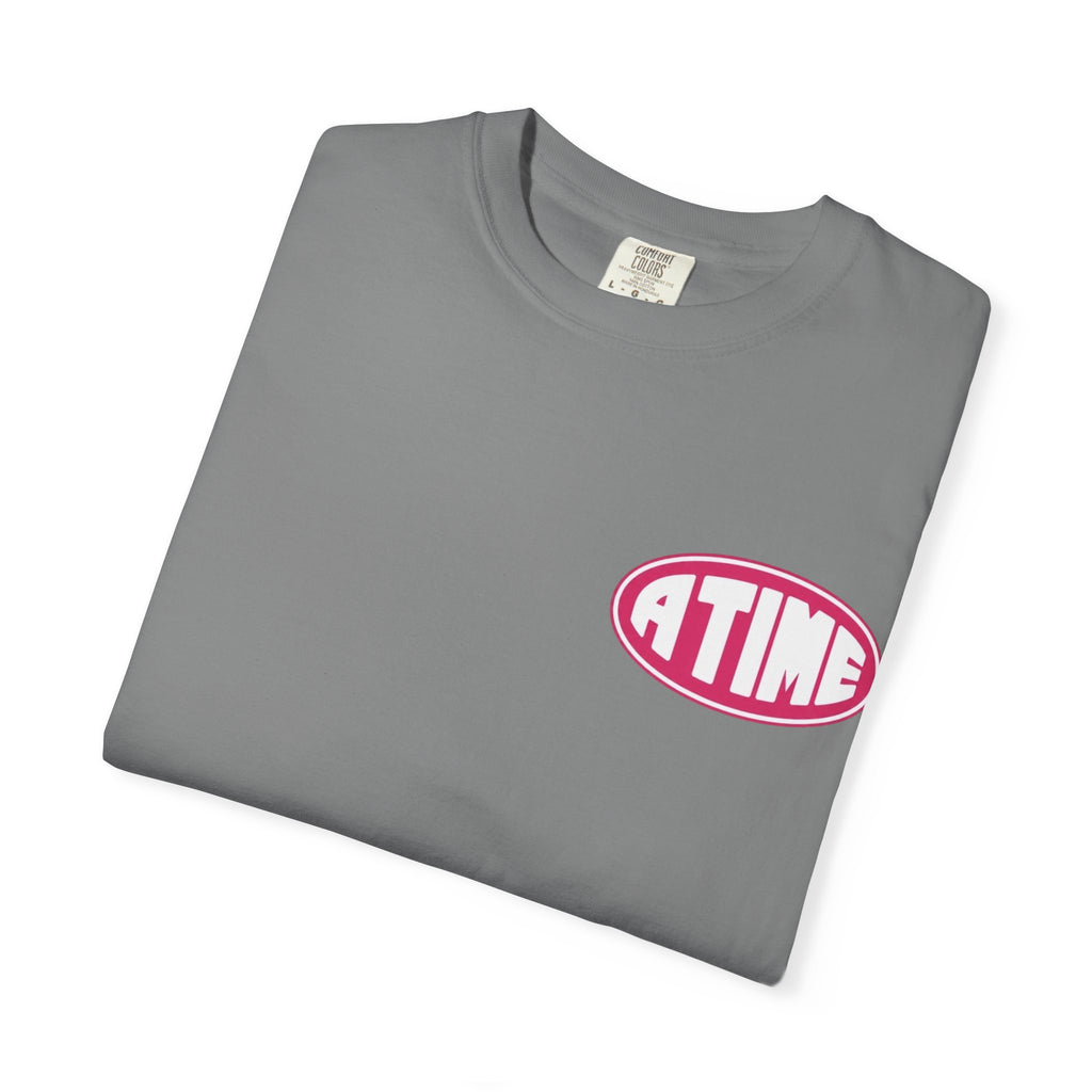 Atime tee pink logo