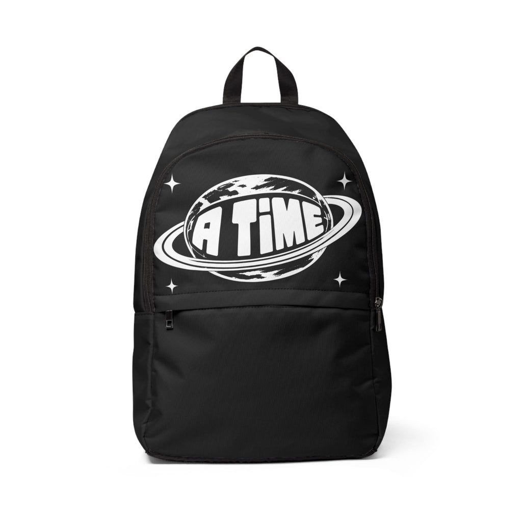 Atime backpack white logo
