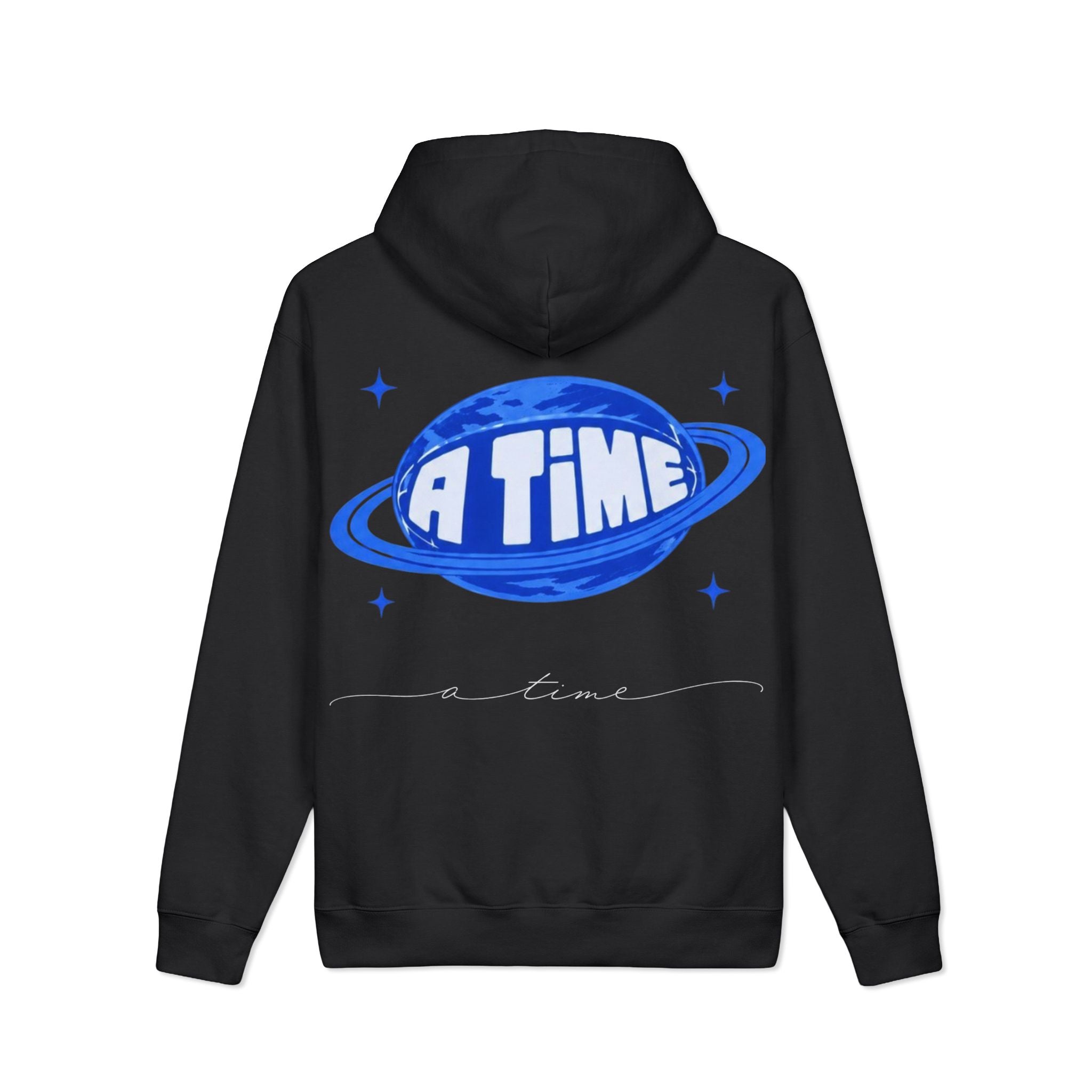 Atime hoodie blue logo