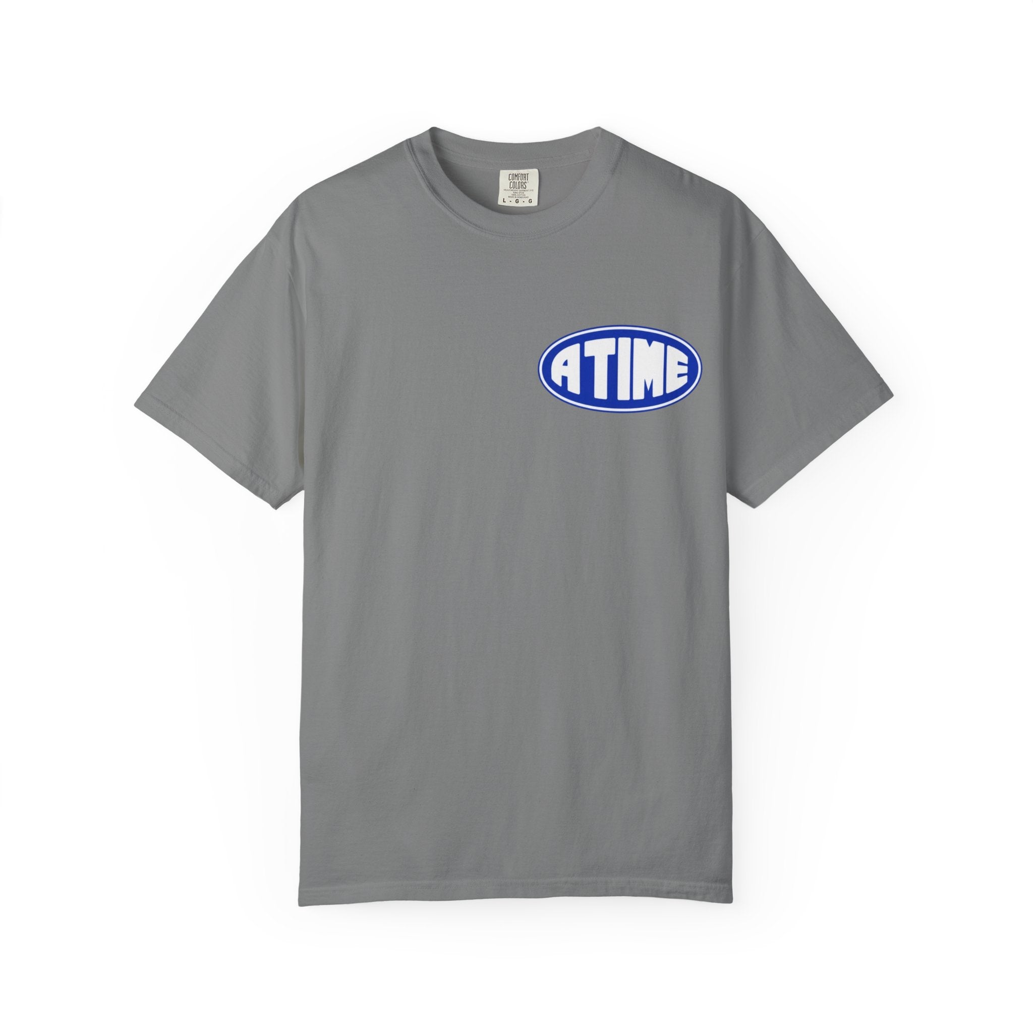 A time tee blue logo