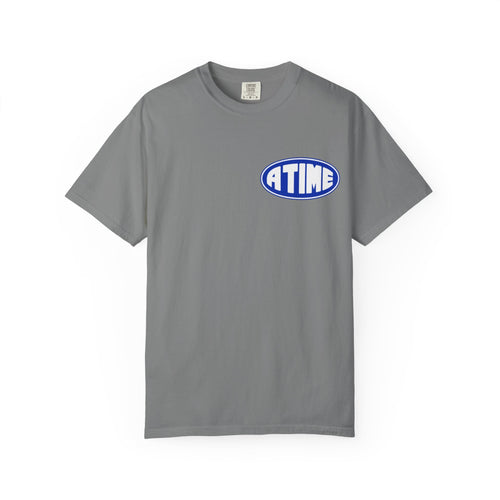 A time tee blue logo