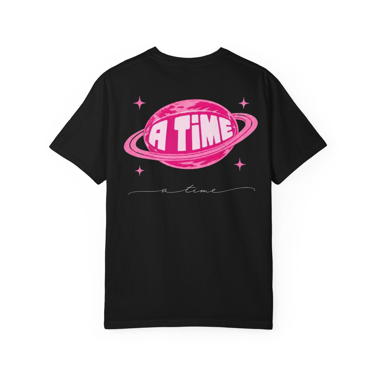 Atime tee pink logo
