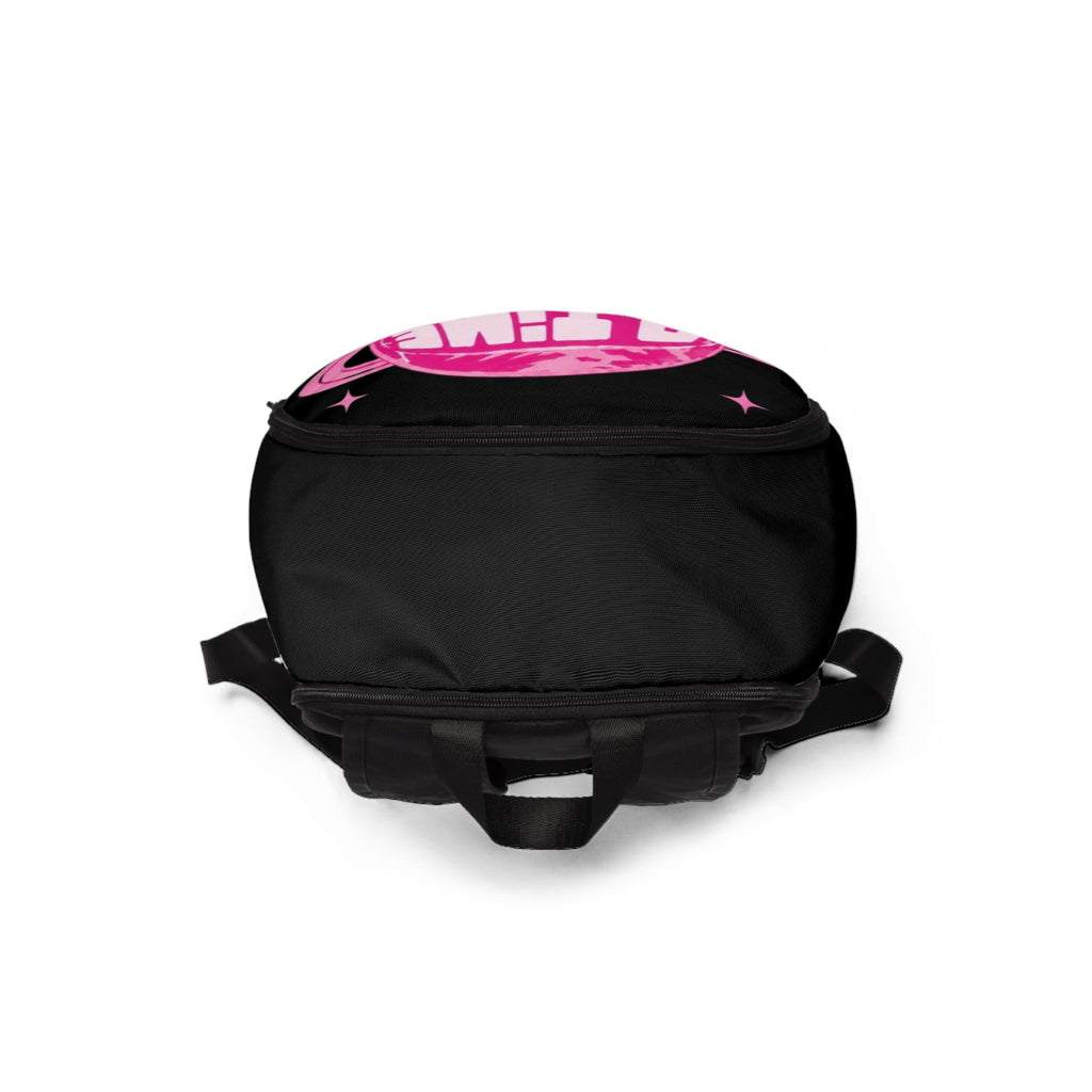 Atime backpack pink logo