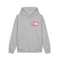 Atime hoodie pink logo