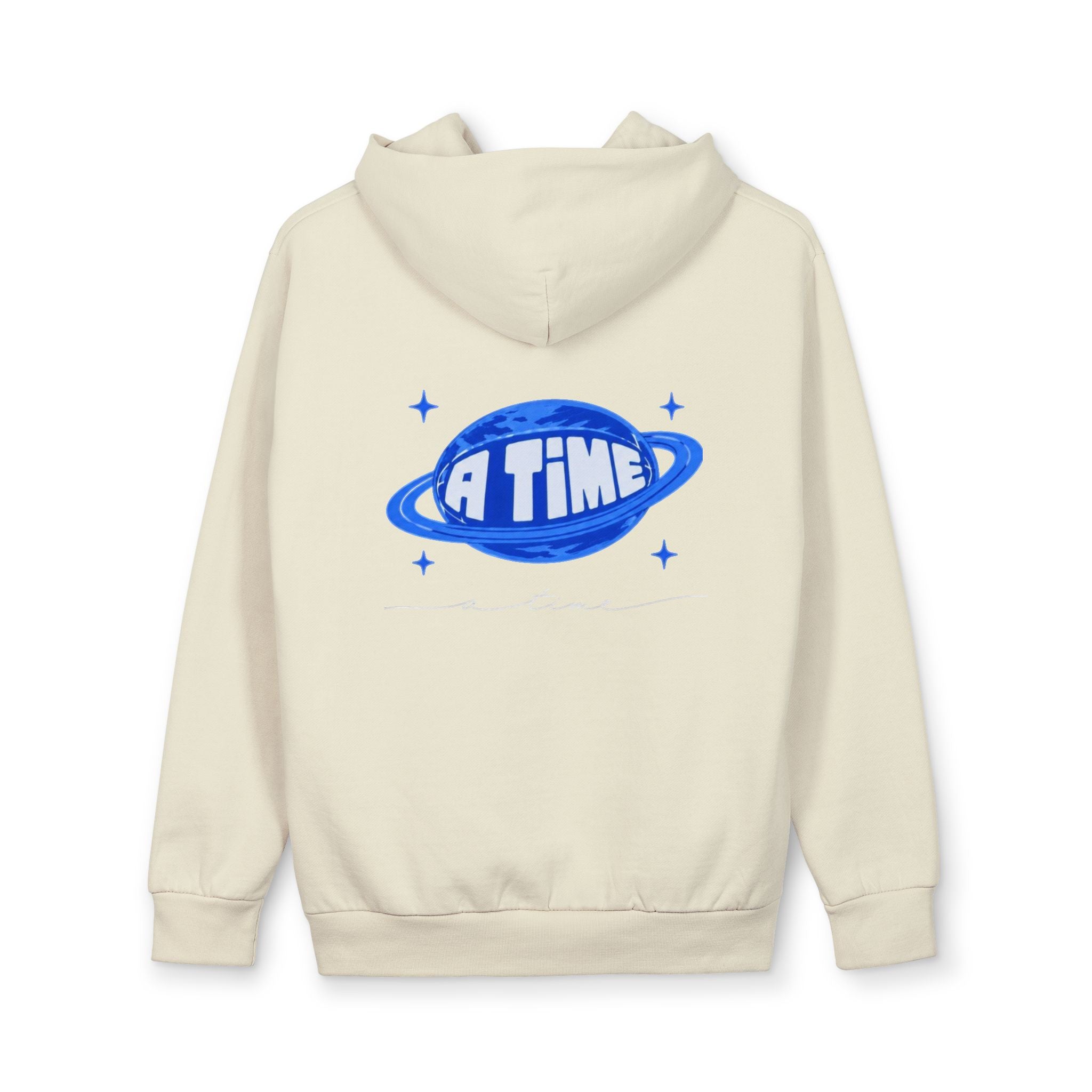 Atime hoodie blue logo