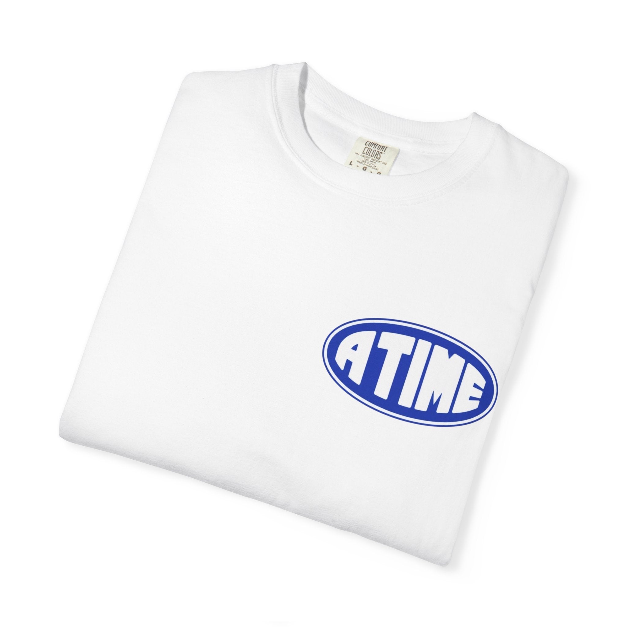 A time tee blue logo