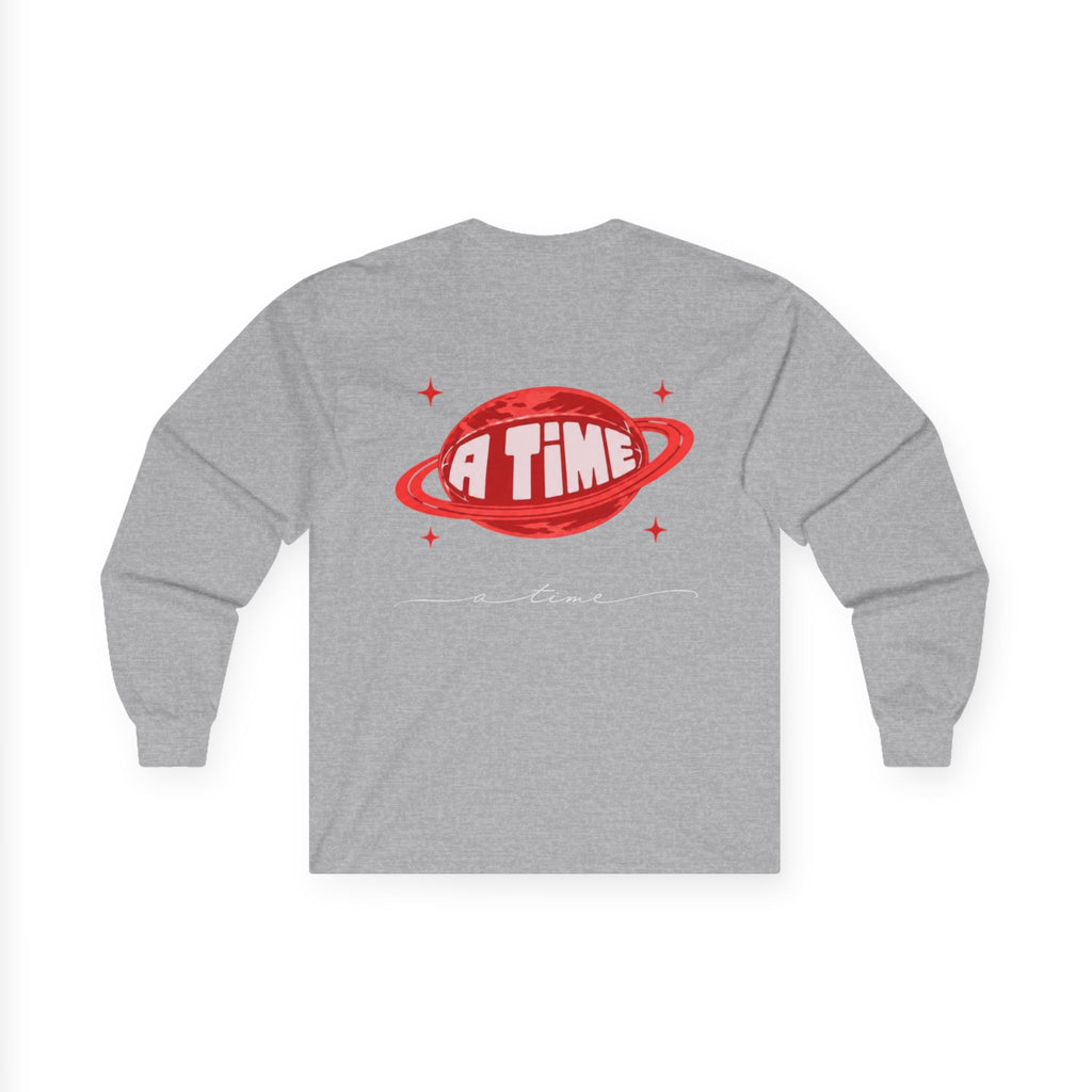 Atime long sleeve red logo