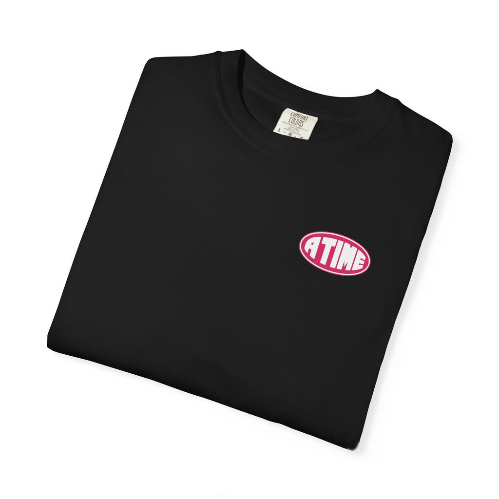 Atime tee pink logo