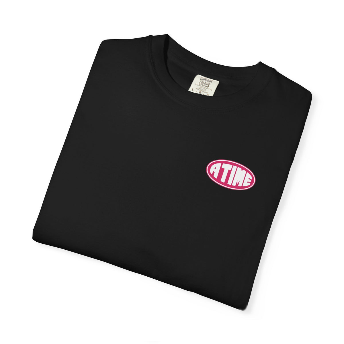 Atime tee pink logo