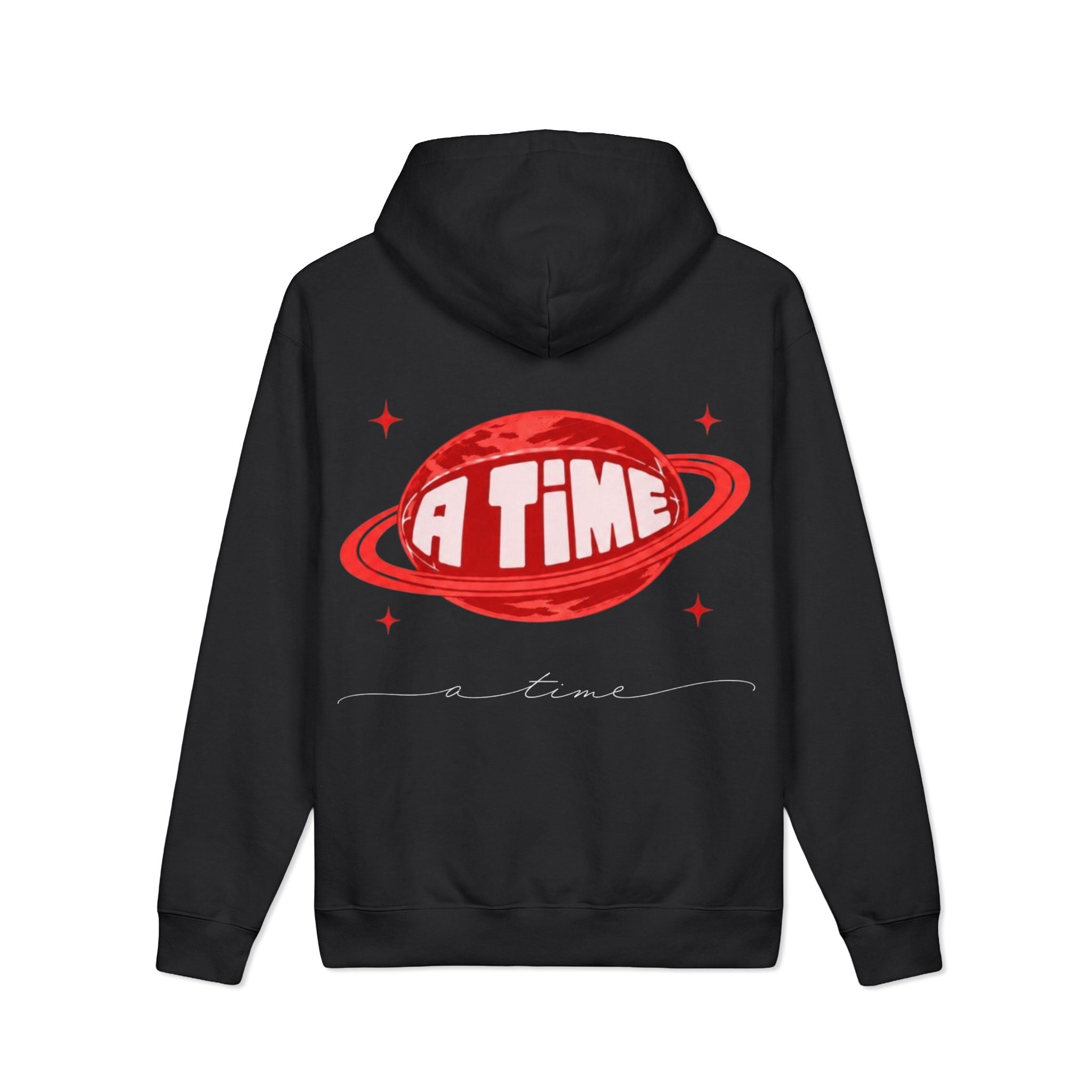 Atime hoodie red logo
