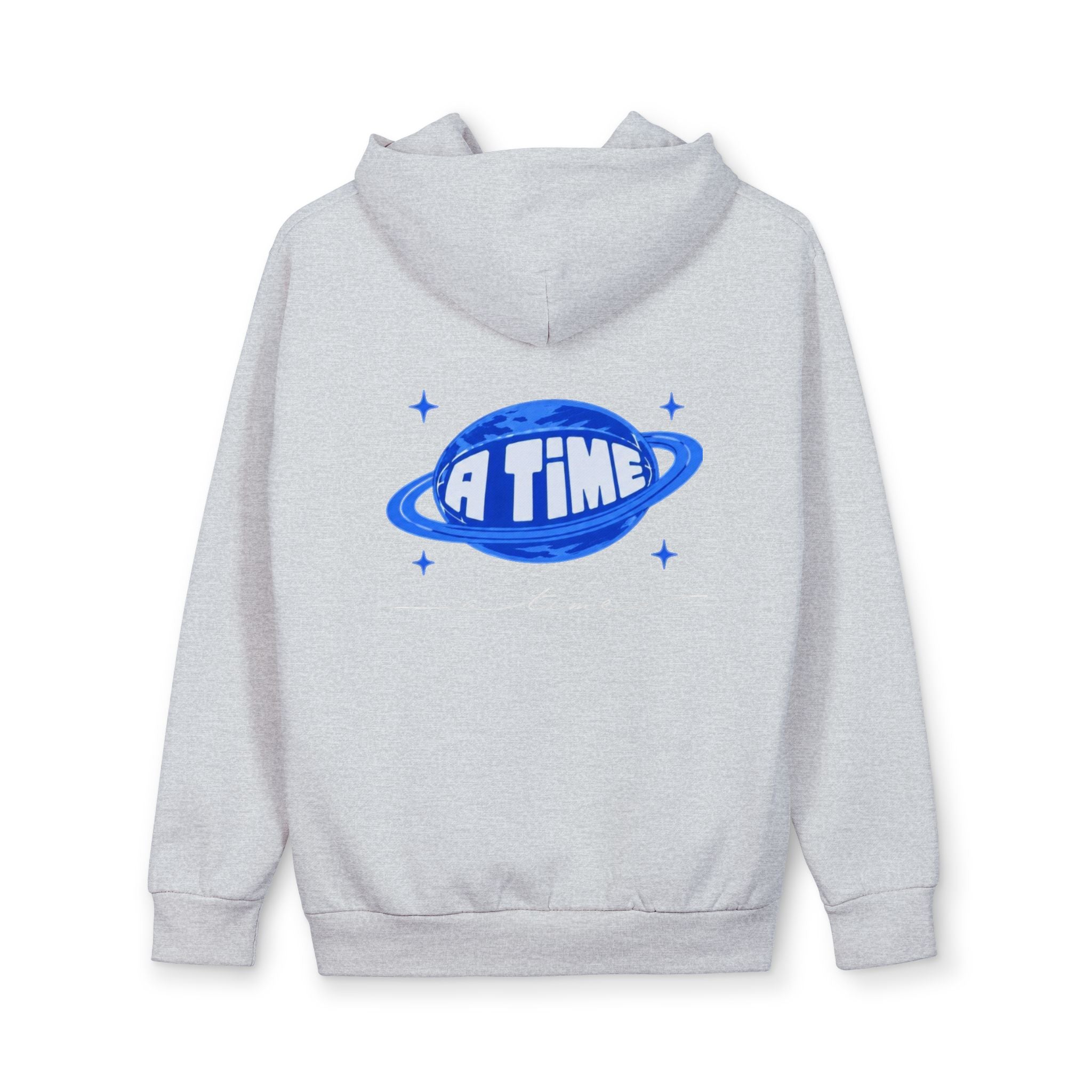 Atime hoodie blue logo