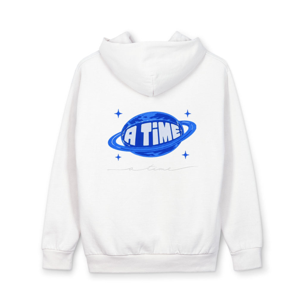 Atime hoodie blue logo