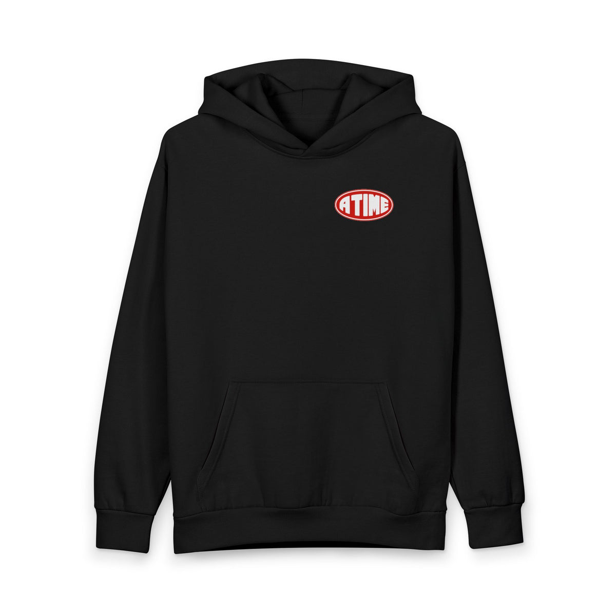 Atime hoodie red logo