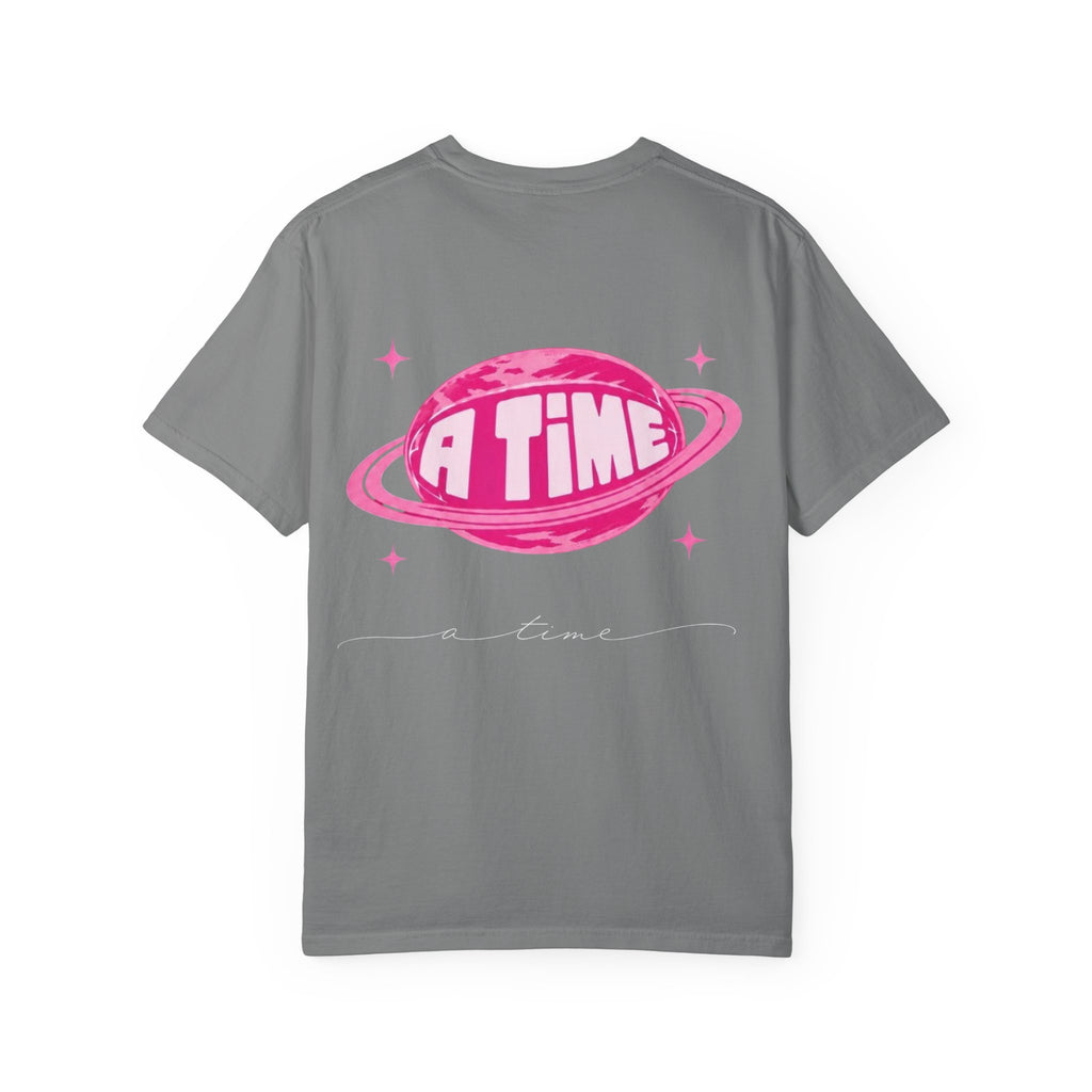 Atime tee pink logo
