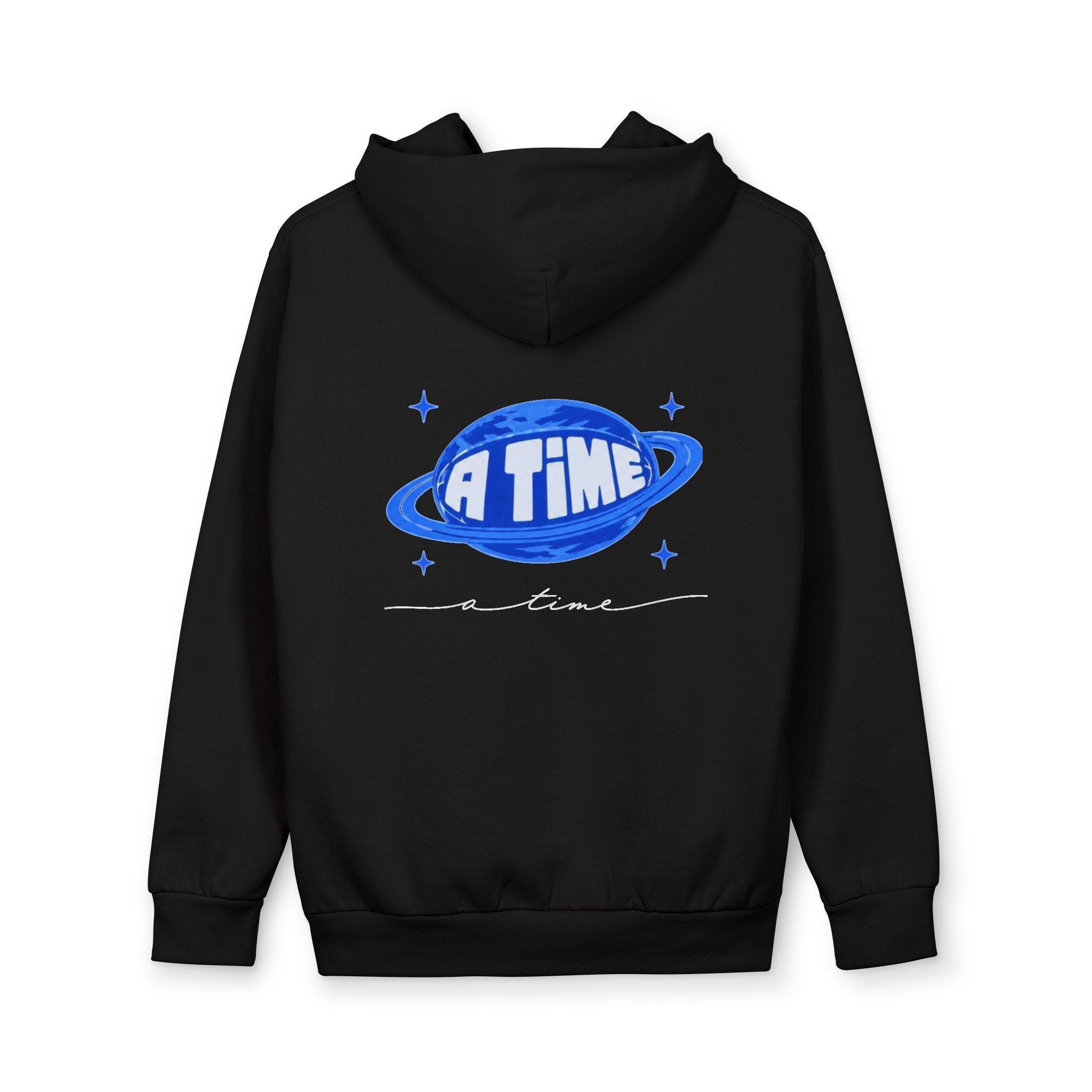 Atime hoodie blue logo
