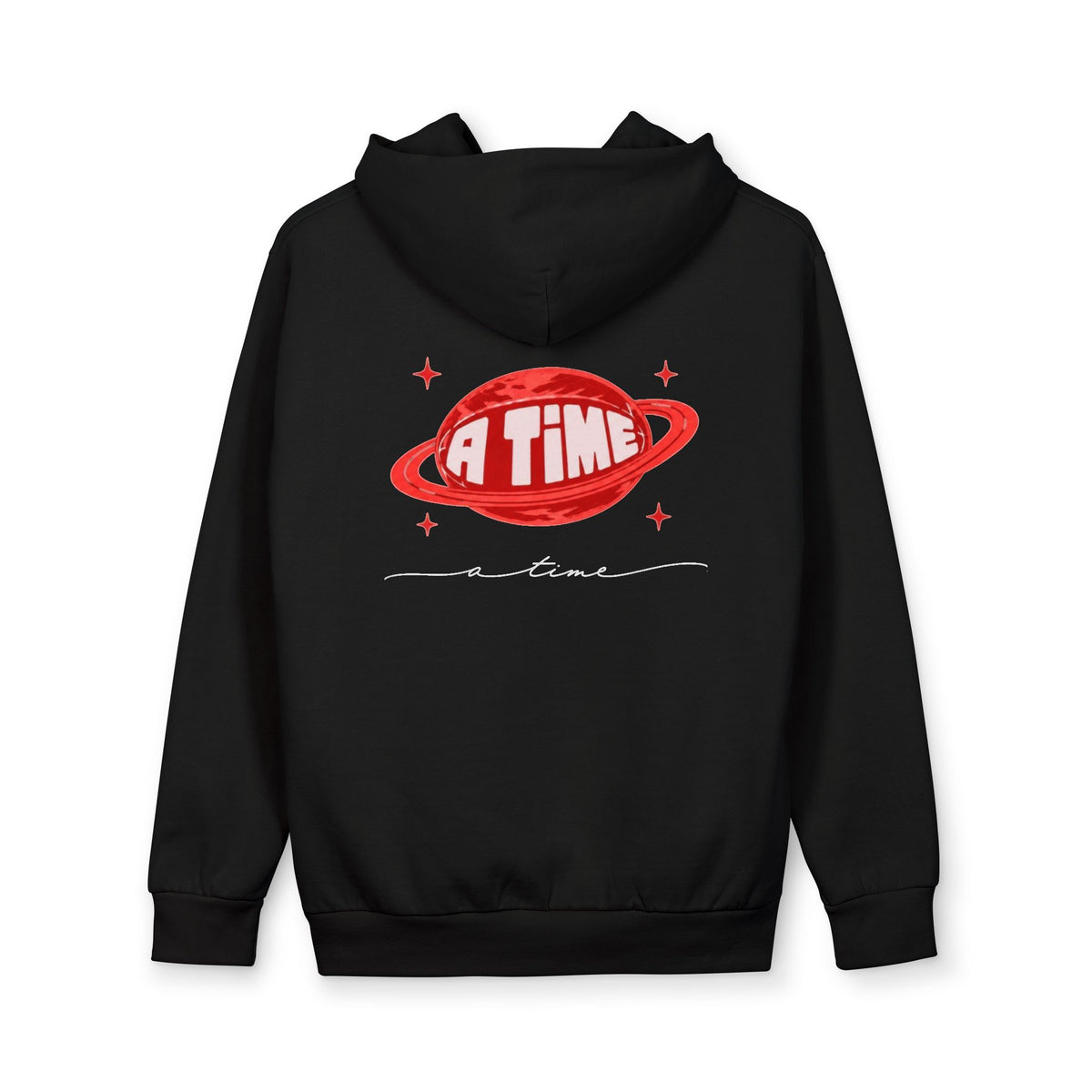 Atime hoodie red logo