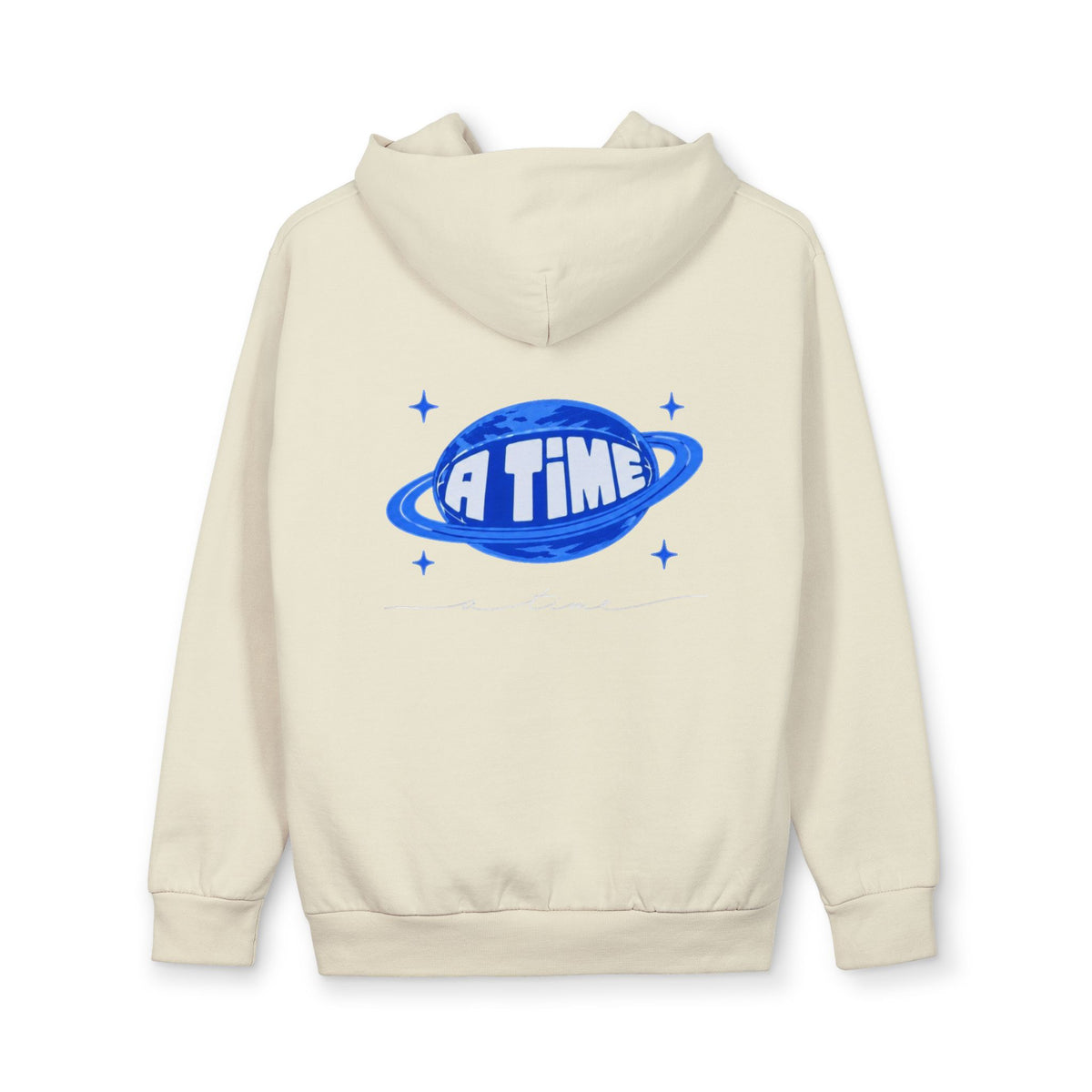 Atime hoodie blue logo