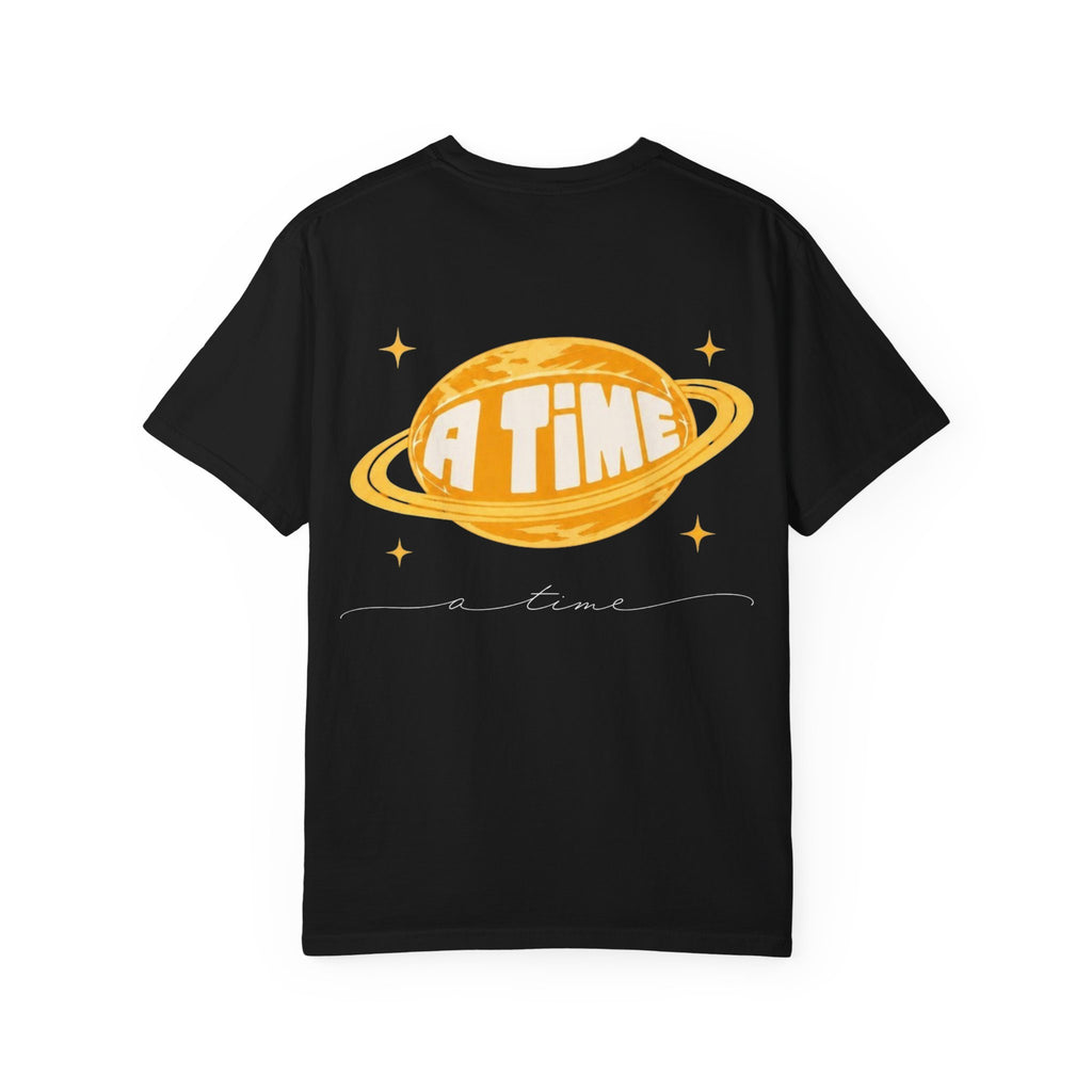 Atime tee yellow logo
