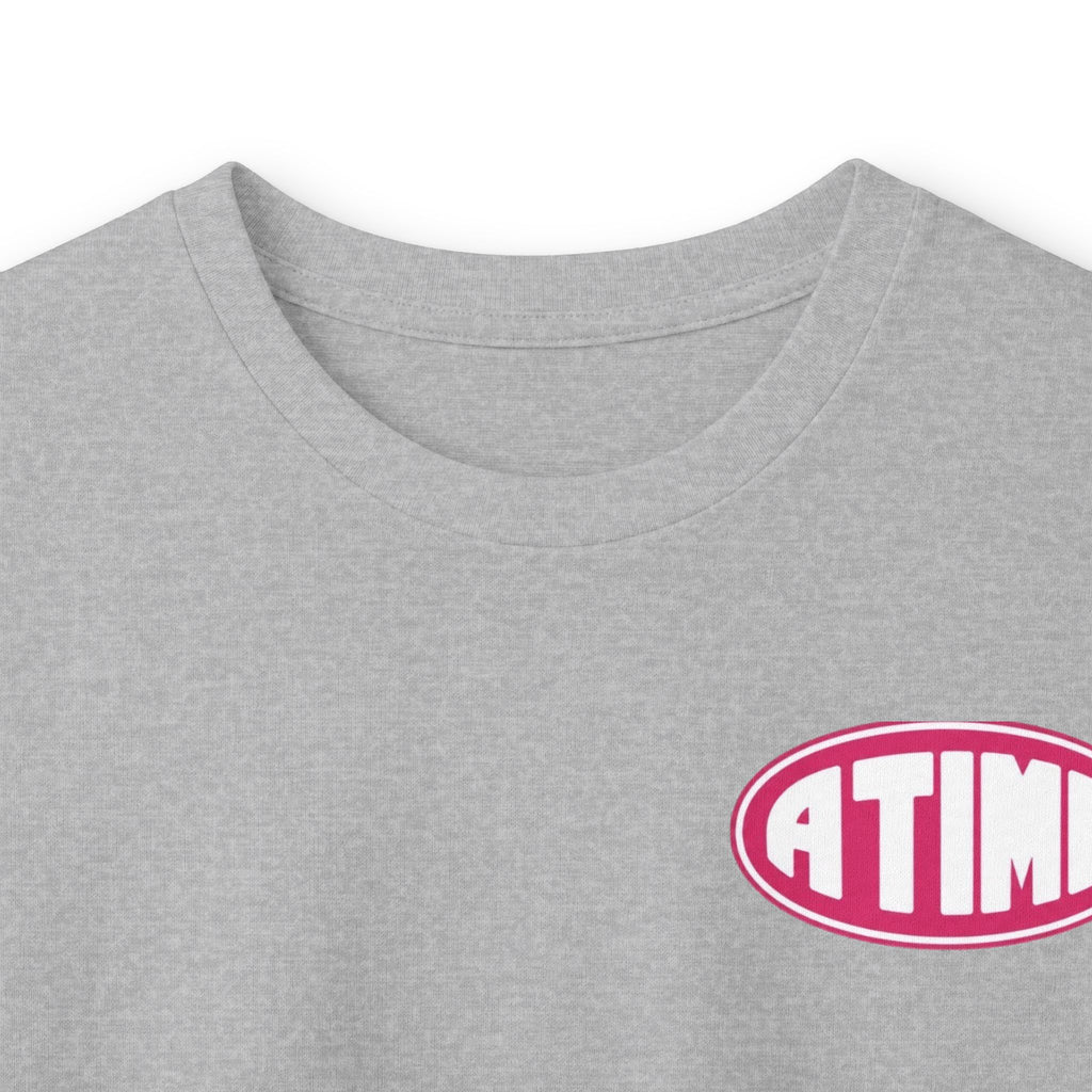 Atime long sleeve pink logo