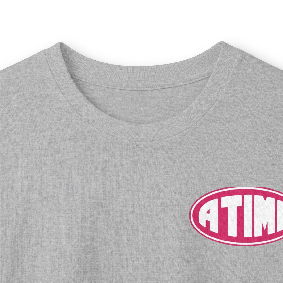 Atime long sleeve pink logo