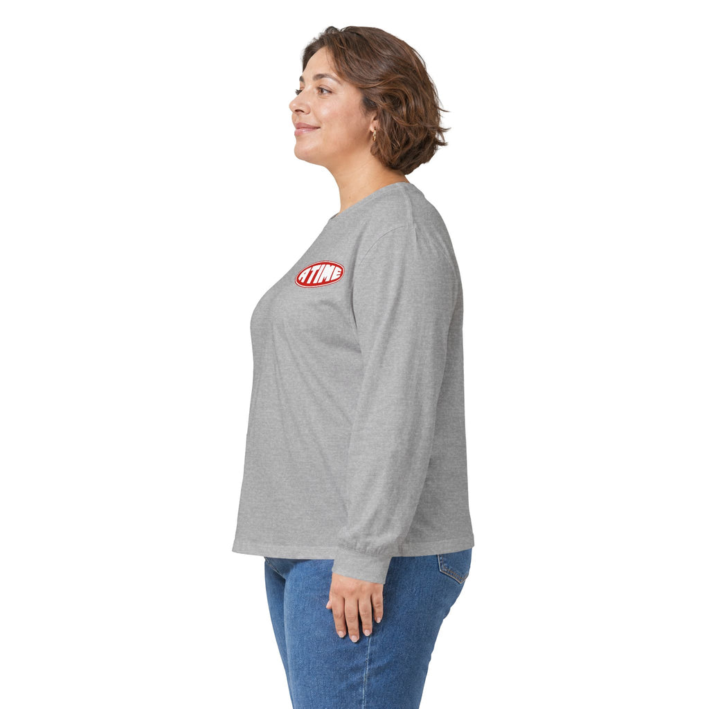 Atime long sleeve red logo