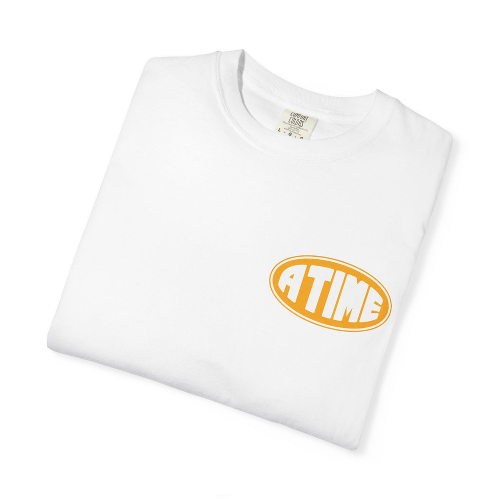 Atime tee yellow logo