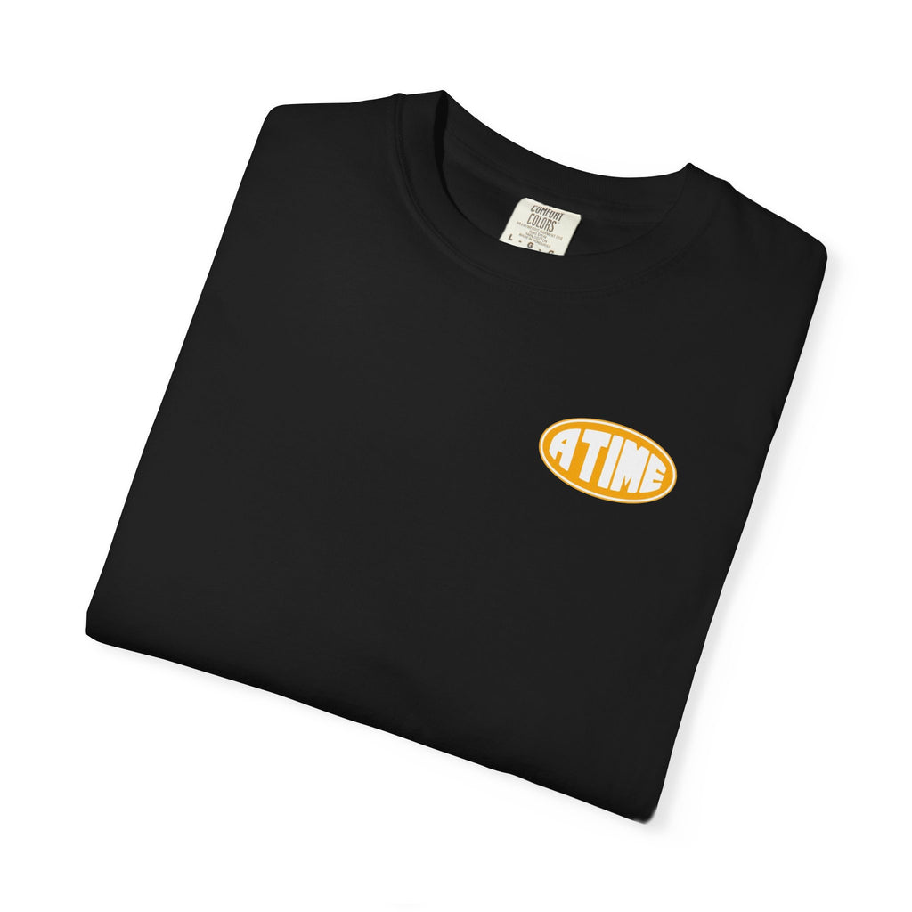 Atime tee yellow logo