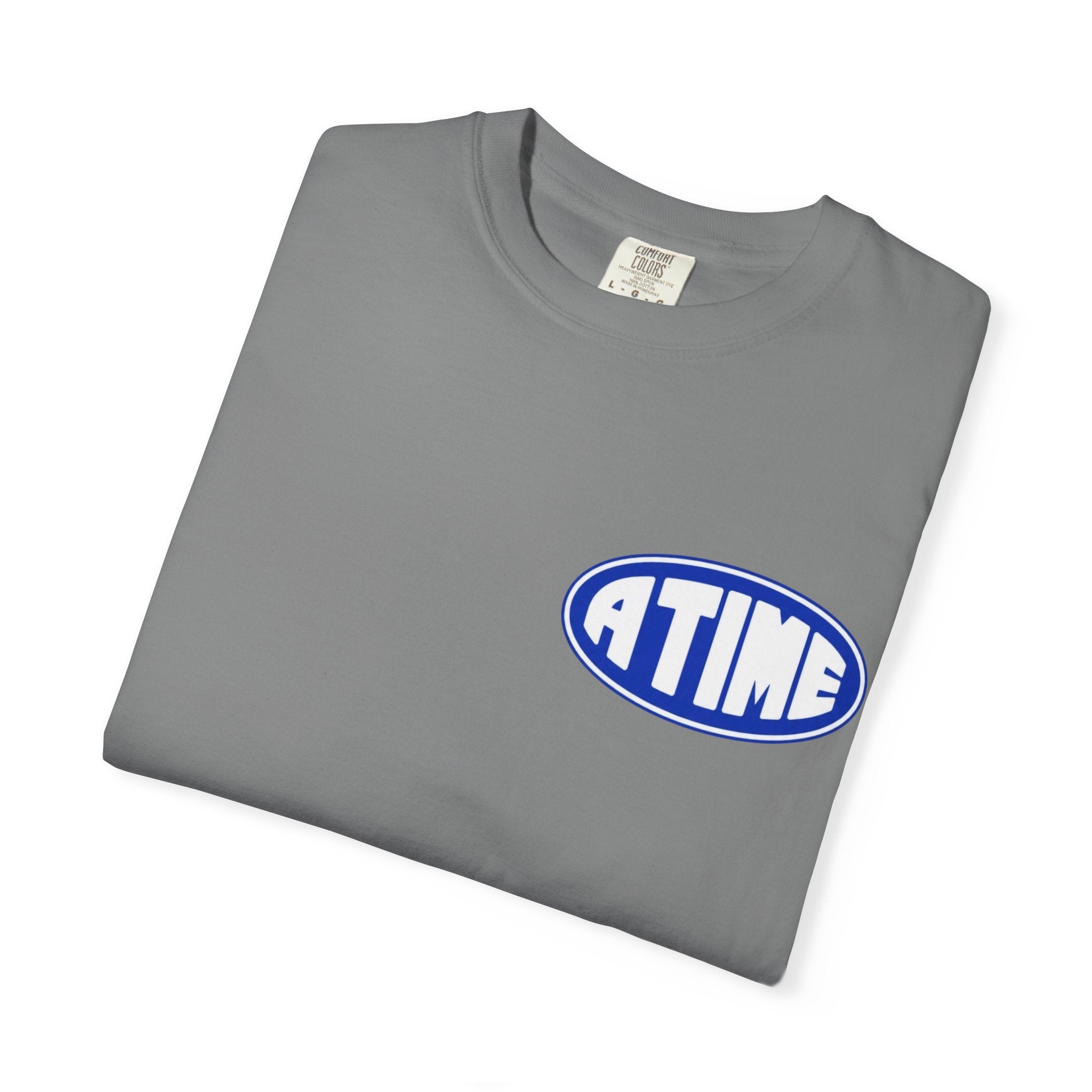 A time tee blue logo