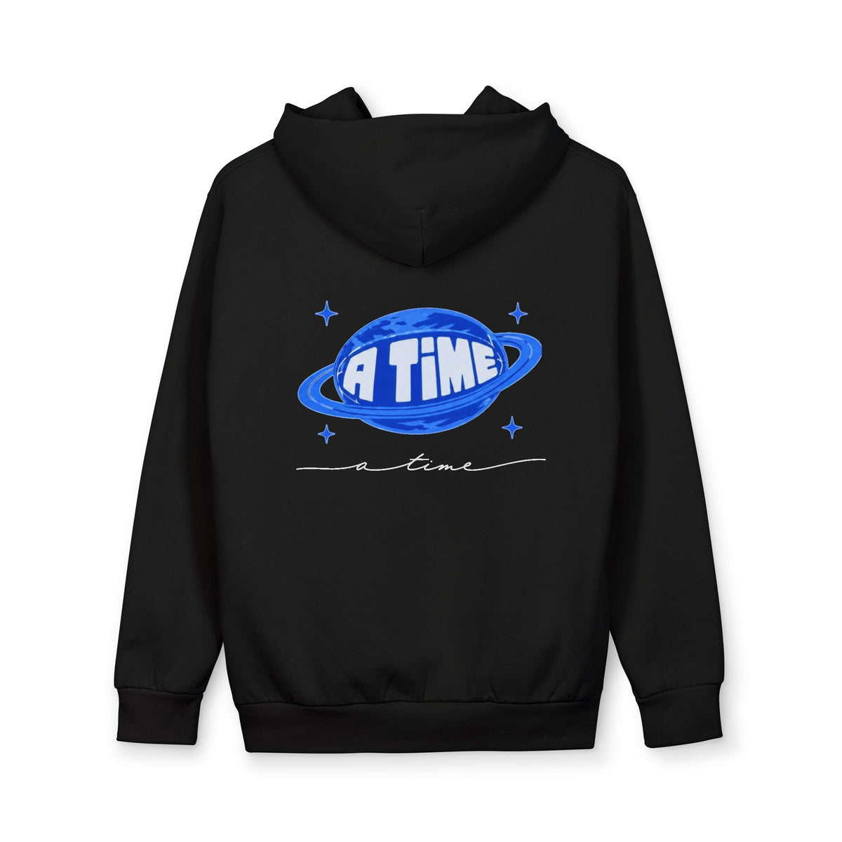 Atime hoodie blue logo